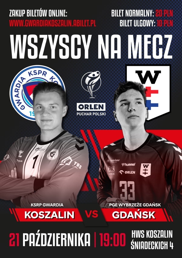 Bilety GWARDIA KOSZALIN