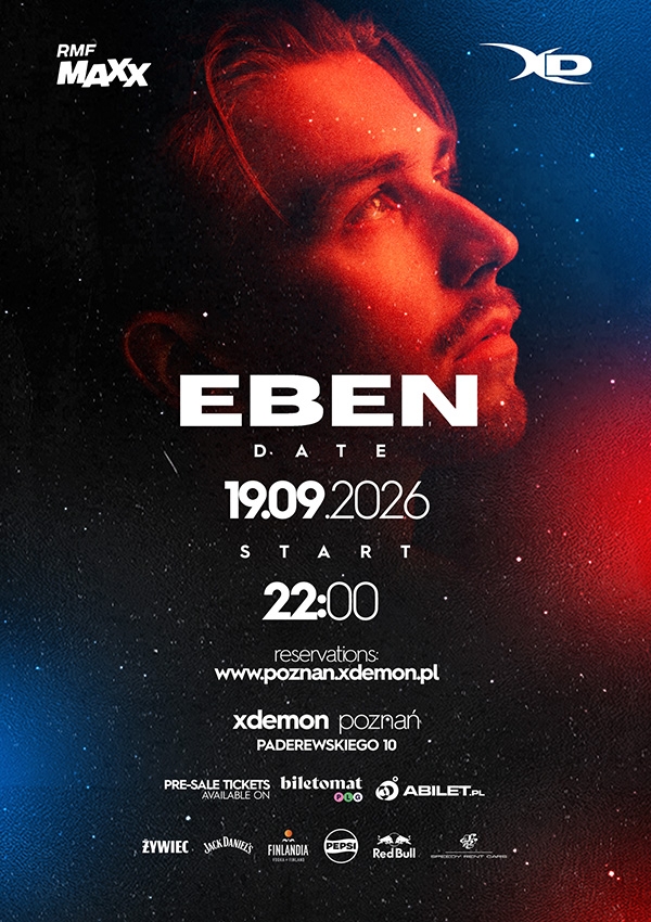 Bilety EBEN - Hurts | X-Demon Poznań