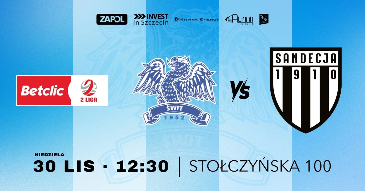 Świt Szczecin vs Sandecja Nowy Sącz