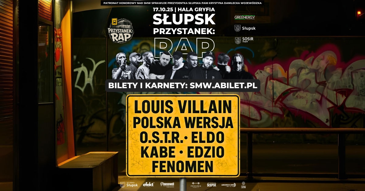 Przystanek: Rap I Słupsk Music Weekend 2025