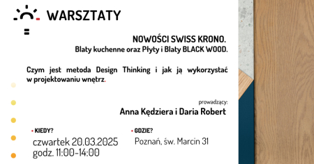 Czym jest metoda Design Thinking i jak ją wykorzystać w projektowaniu wnętrz. Nowości Swiss Krono.