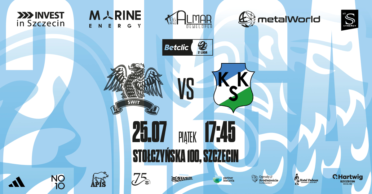 Świt Szczecin vs KKS Kalisz