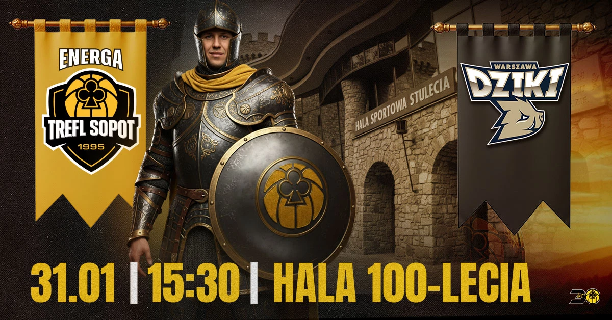 Energa Trefl Sopot vs Dziki Warszawa