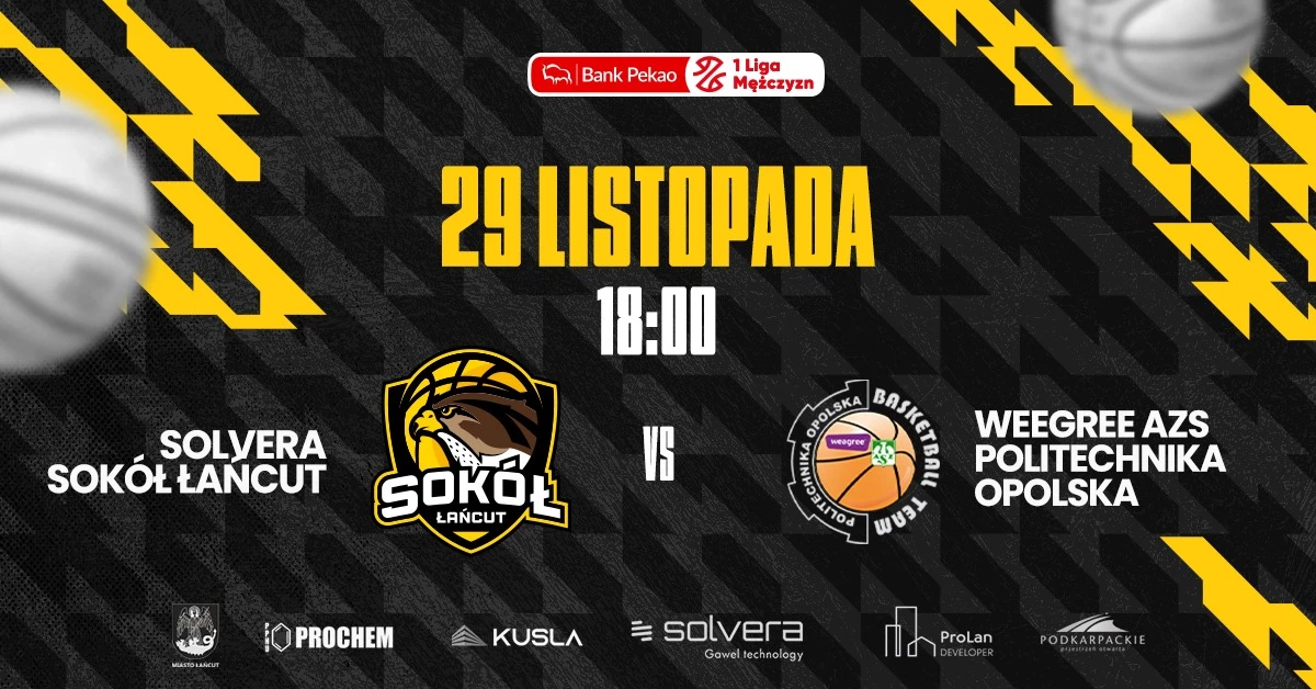 Solvera Sokół Łańcut vs Weegree AZS Politechnika Opolska