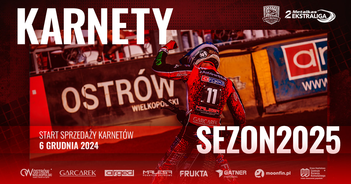 Karnety TŻ Ostrovia 2025