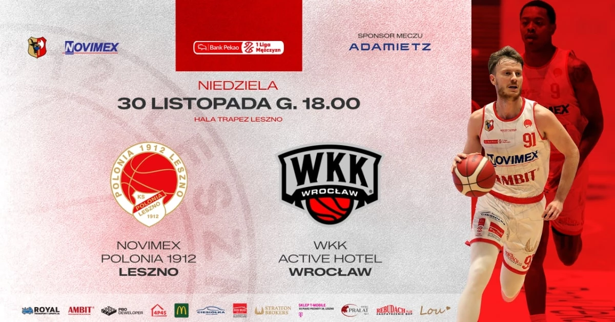 Novimex Polonia 1912 Leszno vs WKK Active Hotel Wrocław